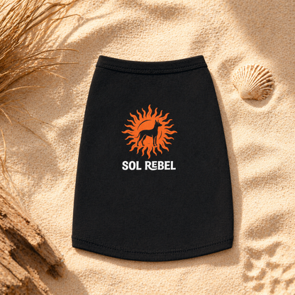 Sol Rebel Pet Tank Top — Sunburst Dog Shirt