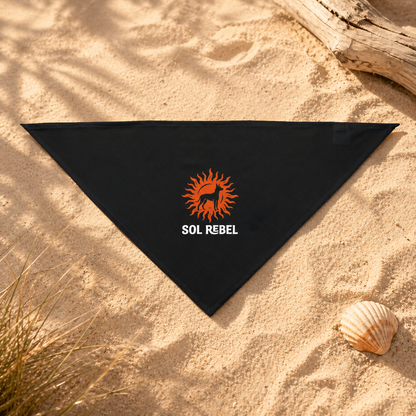 Sol Rebel Pet Bandana - Sun Logo Dog & Cat Scarf